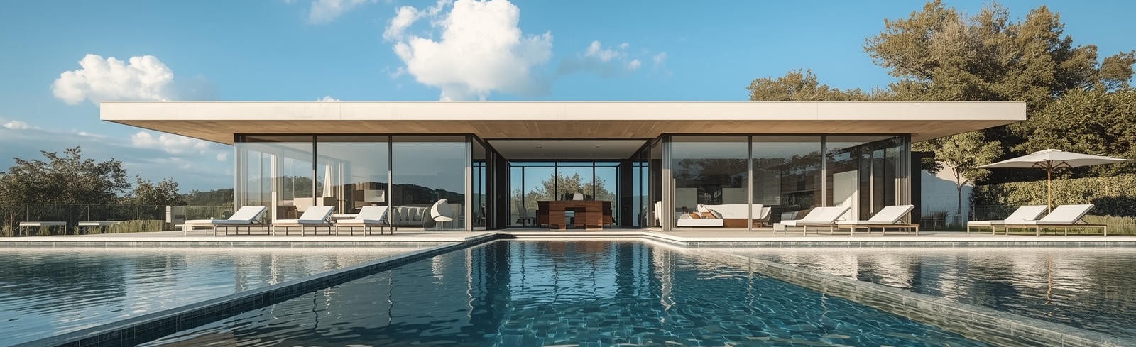 Luxury villa with pool on the French Riviera