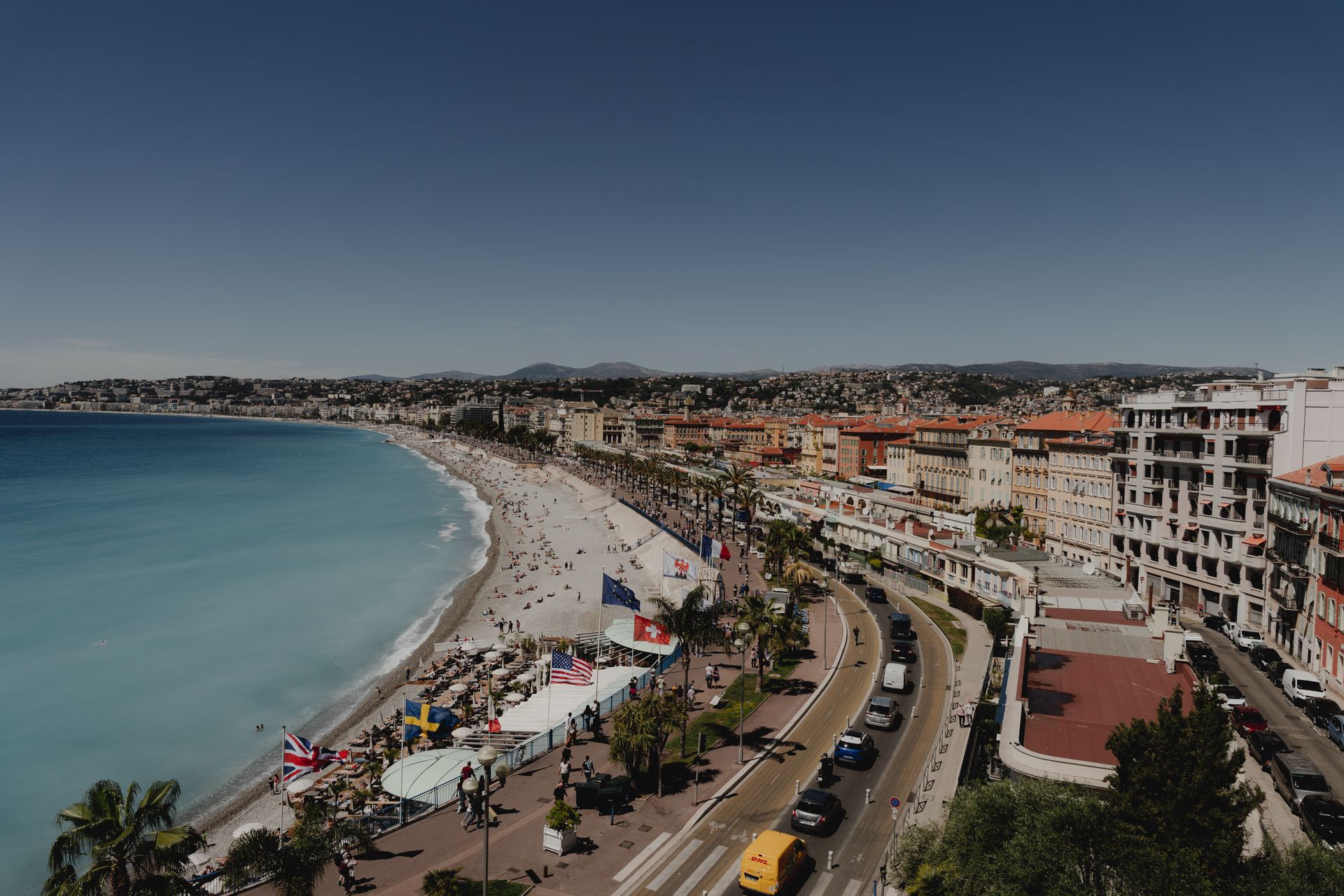 Location saisonnière Côte d'Azur - vue aérienne Riviera